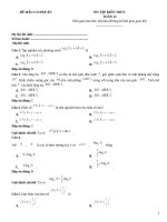 Đề ôn tập kiến thức toán 12 có đáp án (476)