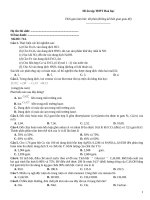 Đề ôn tập thtp hoá   đề 714