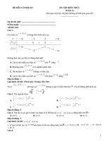 Đề mẫu toán 12 có đáp án giải thích (839)