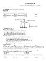 Đề ôn tập thtp hoá   đề 585