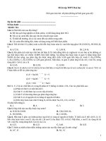 Đề ôn tập thtp hoá   đề 763