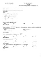 Đề toán 12 chuyên môn ôn thi có đáp án (4)
