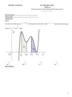 Đề toán 12 nâng cao có đáp án (205)