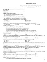 Đề ôn tập thtp hoá   đề 804