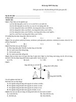 Đề ôn tập thtp hoá   đề 661