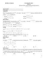 Đề toán ôn thi thpt có hướng dẫn giải (103)