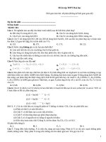 Đề ôn tập thtp hoá   đề 583