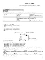 Đề ôn tập thtp hoá   đề 836