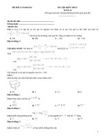 Đề toán 12 chuyên môn ôn thi có đáp án (104)