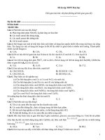 Đề ôn tập thtp hoá   đề 984