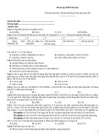 Đề ôn tập thtp hoá   đề 294