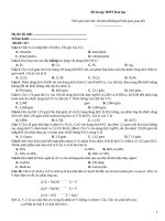 Đề ôn tập thtp hoá   đề 317