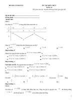 Đề mẫu toán 12 có đáp án giải thích (718)