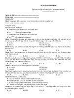 Đề ôn tập thtp hoá   đề 479