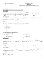 Đề mẫu toán 12 có đáp án giải thích (26)