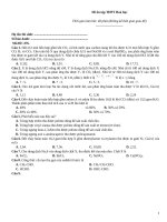 Đề ôn tập thtp hoá   đề 476