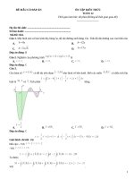 Đề mẫu toán 12 có đáp án giải thích (1538)