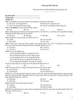 Đề ôn tập thtp hoá   đề 427