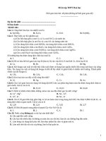 Đề ôn tập thtp hoá   đề 861