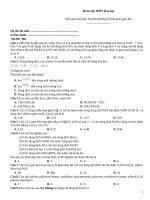 Đề ôn tập thtp hoá   đề 398