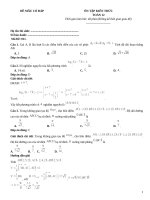 Đề ôn thi chuyên toán 12 thpt có đáp án (102)