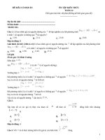Đề toán 12 chuyên môn ôn thi có đáp án (204)