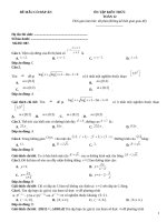 Đề thi nâng cao có đáp án toán 12 (862)