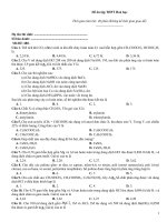 Đề ôn tập thtp hoá   đề 480