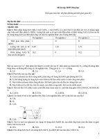 Đề ôn tập thtp hoá   đề 330