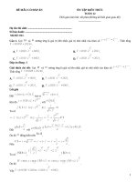 Đề ôn thi chuyên toán 12 thpt có đáp án (104)