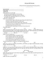 Đề ôn tập thtp hoá   đề 582