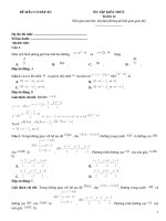 Đề toán ôn thi thpt có hướng dẫn giải (284)