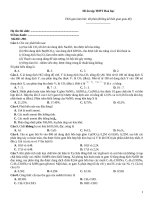 Đề ôn tập thtp hoá   đề 290