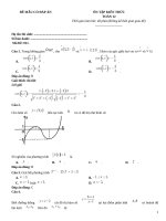 Đề ôn tập nâng cao có đáp án toán 12 (104)
