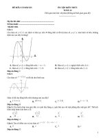 Đề toán ôn thi thpt có hướng dẫn giải (579)