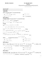 Đề toán ôn thi thpt có hướng dẫn giải (643)