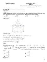 Đề ôn tập nâng cao có đáp án toán 12 (909)