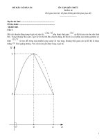 Đề toán 12 nâng cao có đáp án (577)