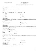 Đề toán ôn thi thpt có hướng dẫn giải (102)