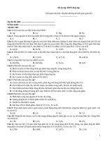 Đề ôn tập thtp hoá   đề 590