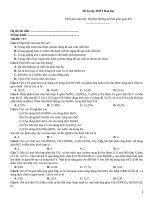 Đề ôn tập thtp hoá   đề 717