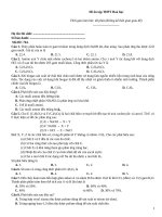 Đề ôn tập thtp hoá   đề 764