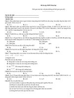 Đề ôn tập thtp hoá   đề 924