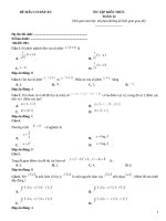 Đề toán 12 nâng cao có đáp án (816)