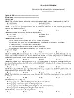 Đề ôn tập thtp hoá   đề 346