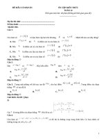 Đề toán ôn thi thpt có hướng dẫn giải (915)