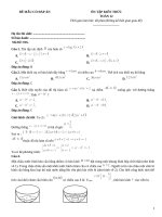 Đề ôn tập nâng cao có đáp án toán 12 (151)