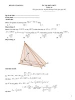 Đề toán 12 chuyên môn ôn thi có đáp án (81)