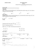 Đề ôn tập toán 12 có hướng dẫn giải (508)