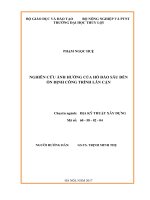 (Luận Văn Thạc Sĩ) Nghiên Cứu Ảnh Hưởng Của Hố Đào Sâu Đến Ổn Định Công Trình Lân Cận.pdf